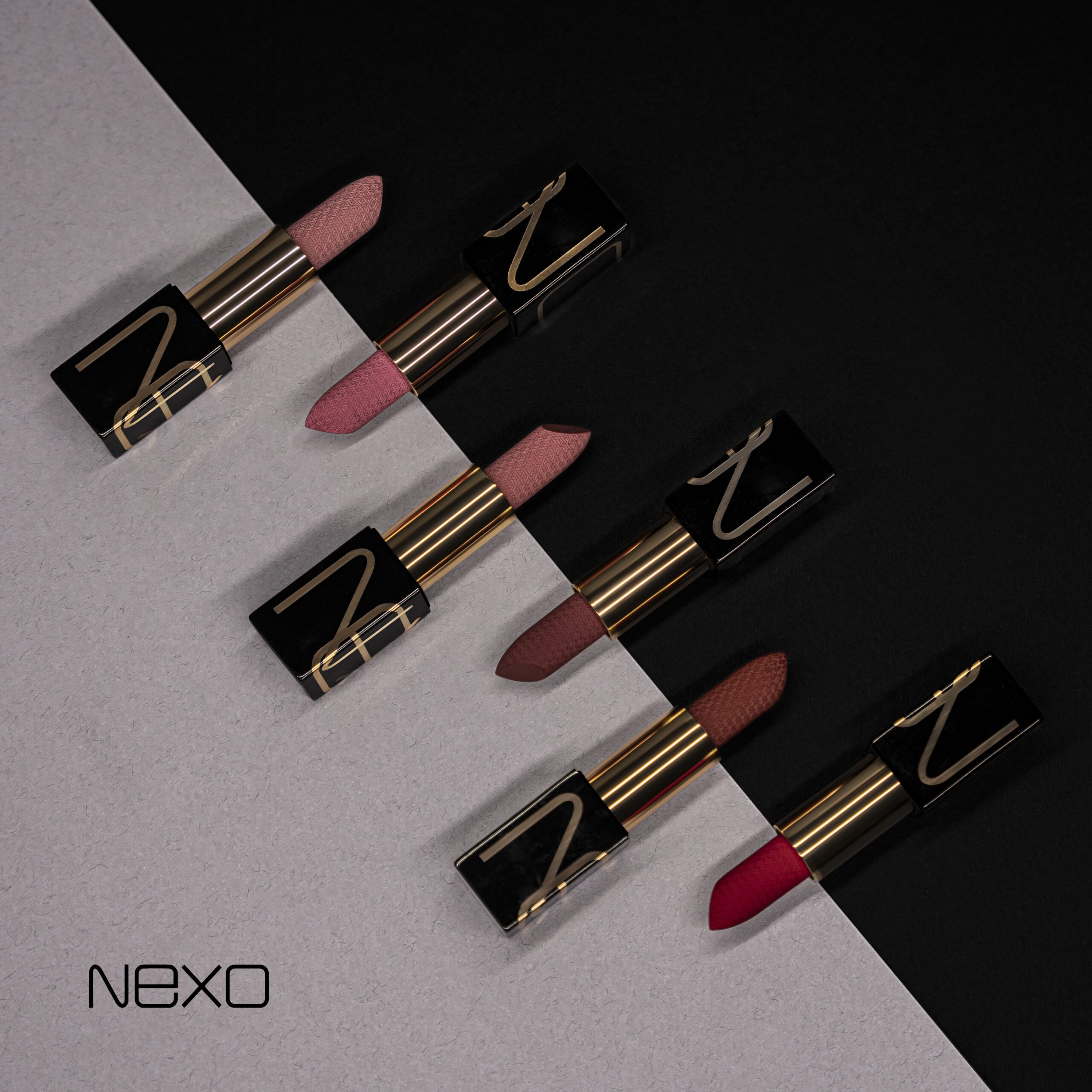 Six Nexo Lipsticks